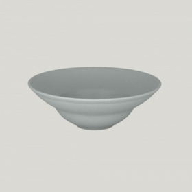 Тарелка RAK Neofusion Mellow Pitaya grey глубокая круглая, 23/8 см, 320 мл (81221325)