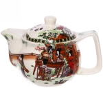 Чайник заварочный керамический 350мл с ситом «Девушки в саду»