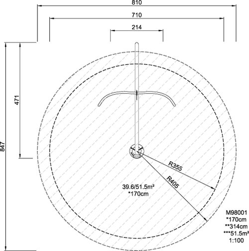 Качели Дино - металл