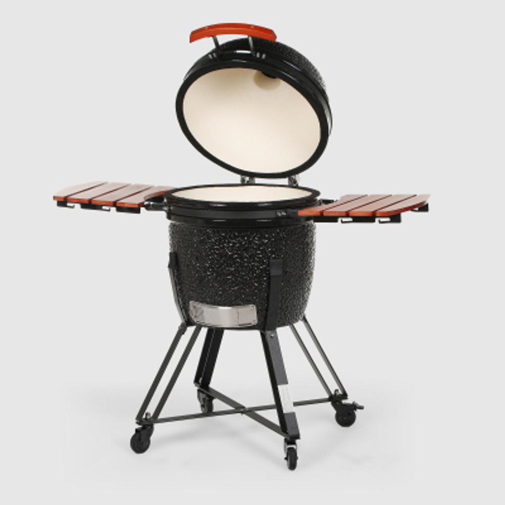 Барбекю гриль керамический Steel Egg BBQ 127x75x115 см
