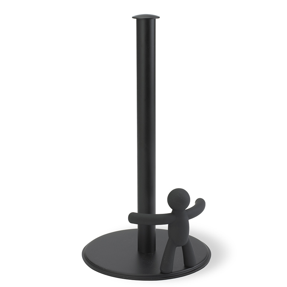 Держатель для бумажных полотенец buddy, черный