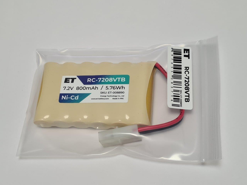 Аккумулятор ET RC-7208VTB PK1
