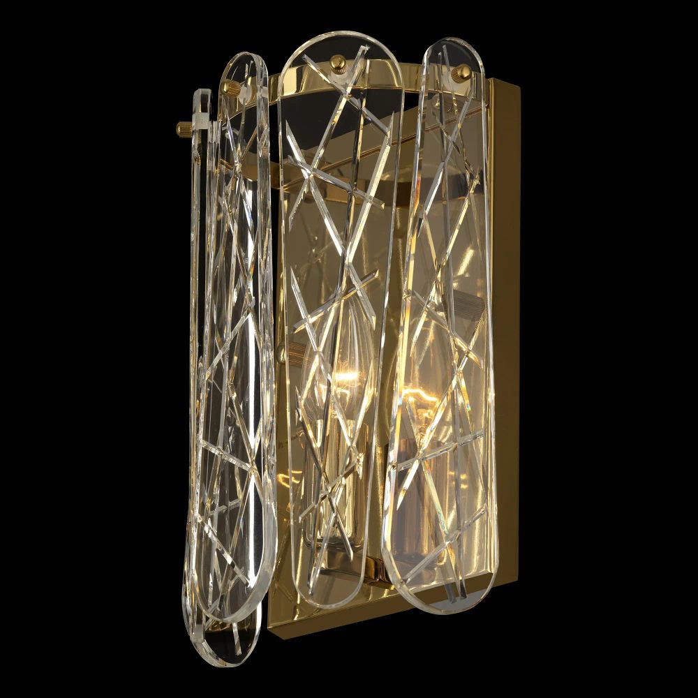 Citilux TALLA CL318412 Бра хрустальное Золото