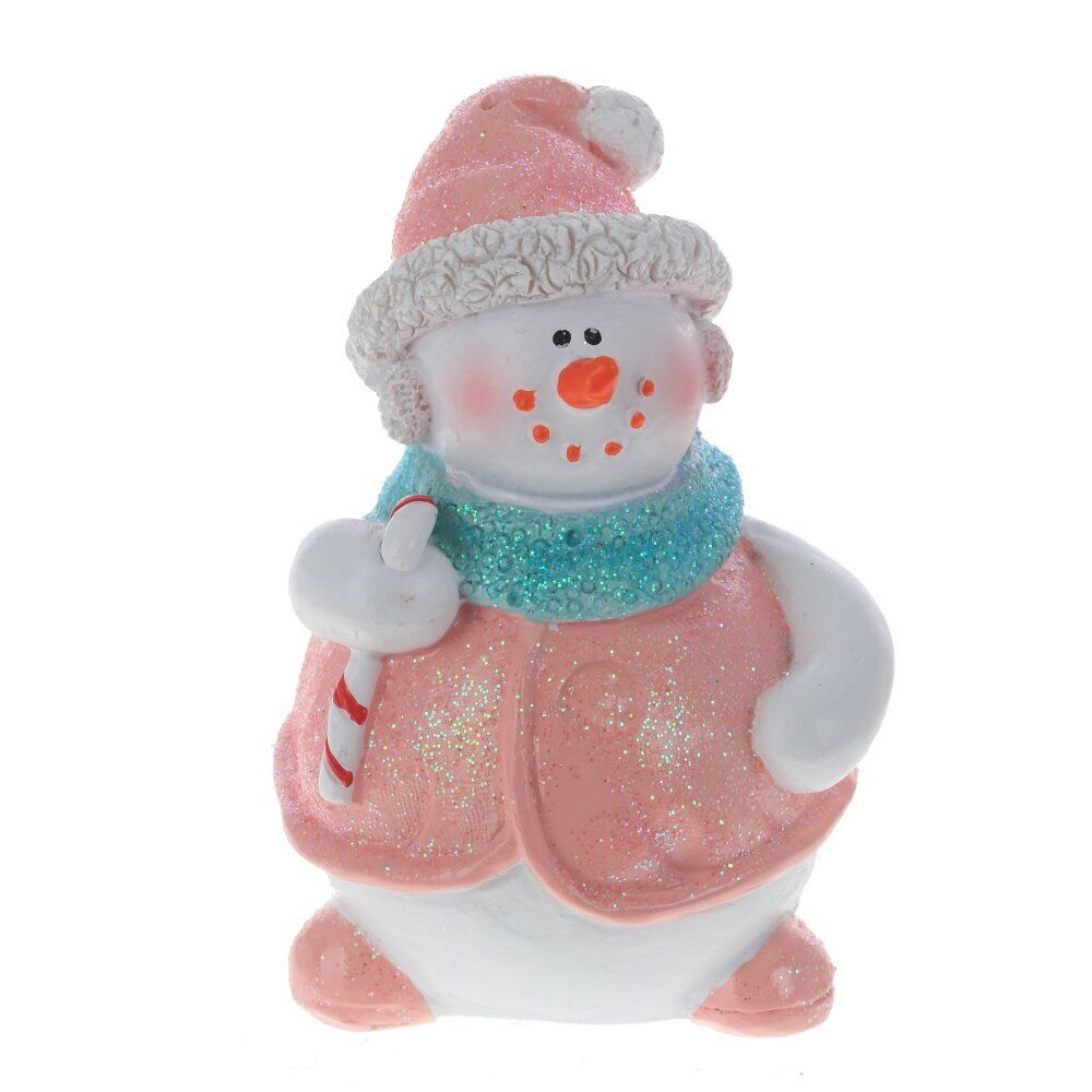 GAEM Фигурка декоративная "Снеговик", L5,5 W5,5 H8,5 см, 4в.