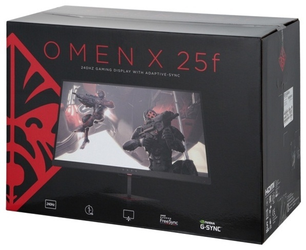 Монитор HP Omen X 25F черный