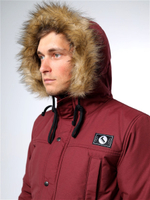 Парка Север зимняя Город Горький бордовая