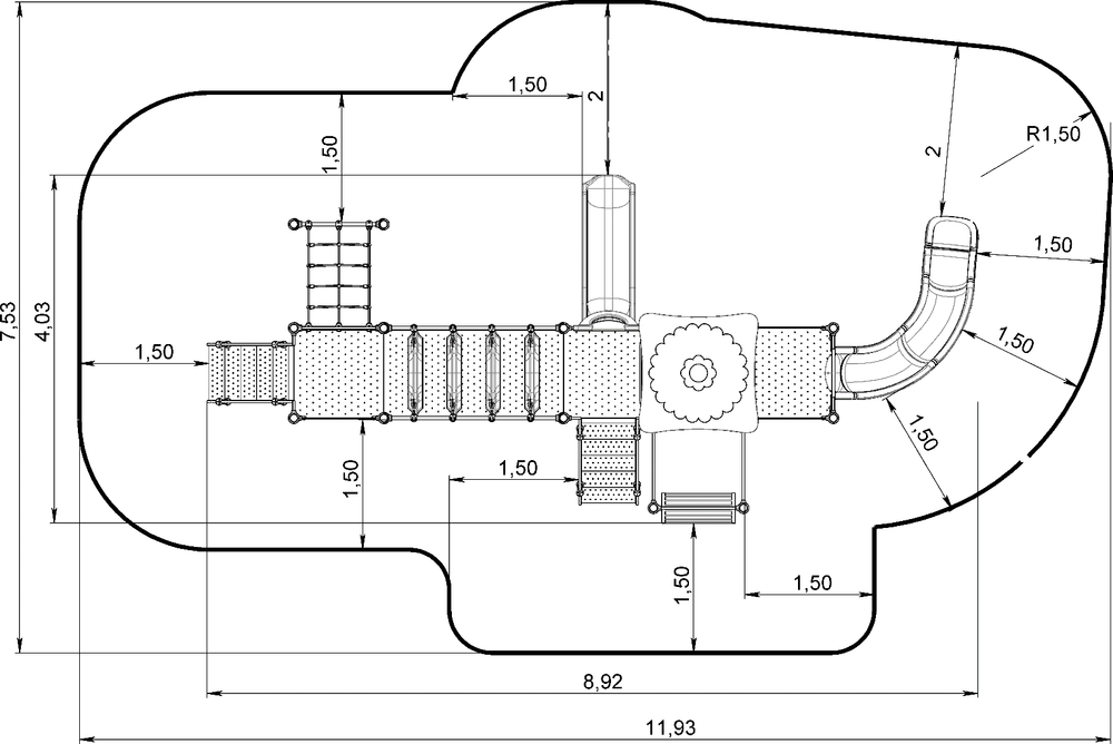 Детский городок Тортуга ДГ003.2