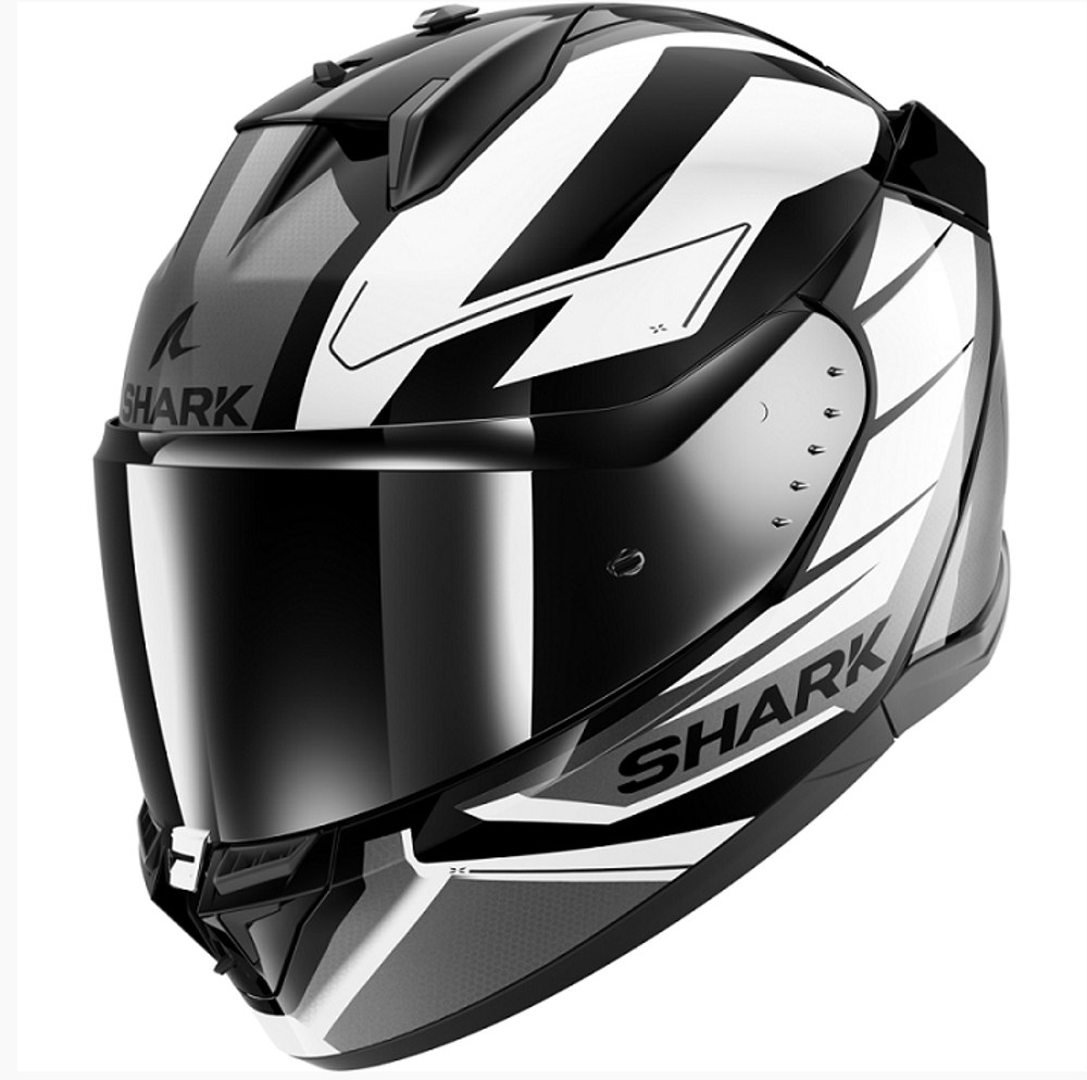Шлем интеграл Shark D-SKWAL 3 SIZLER Black/White/Anthracite, L