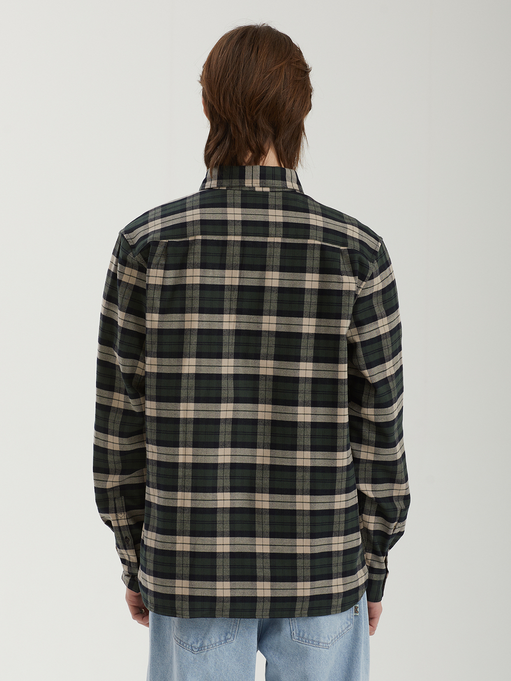 Мужская Рубашка Brushed Twill Tartan