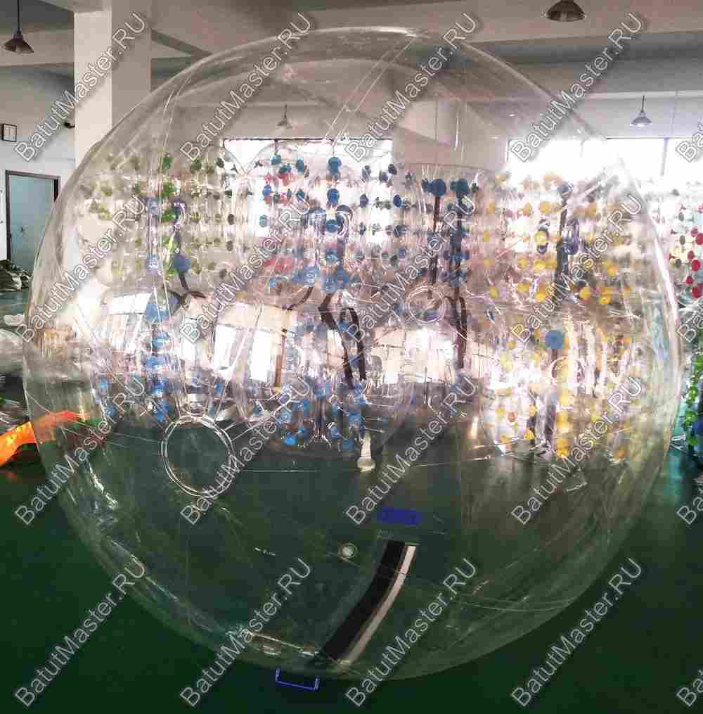 Аттракцион Водный шар ПВХ «Слеза» 1,5*1,5*1,5 м