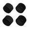 Заглушка Arlight WPH-Flex-D22-360Deg Black глухая 045885