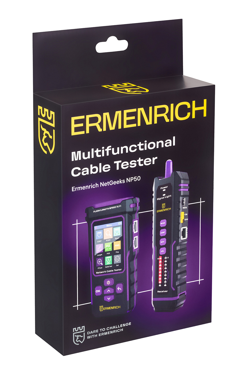 Многофункциональный кабельный тестер Ermenrich NetGeeks NP50