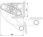 CGS 50 - Система ввода кабелей 3071400