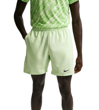 Мужские теннисные шорты Nike Court Dri-Fit Victory 7" - light liquid lime/black