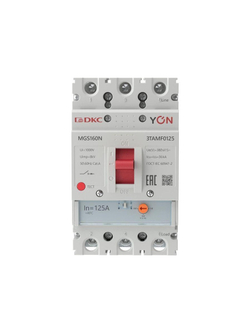 Выключатель автоматический MGS160 3P 100-125A 36kA YON MGS160N-3TAMF0125