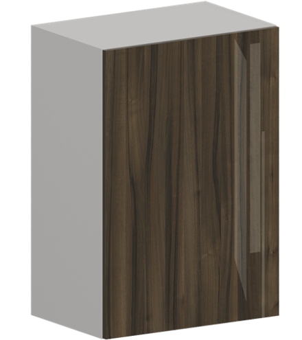 Кухня Модуль ШВ 500 Белый / Орех Миланский