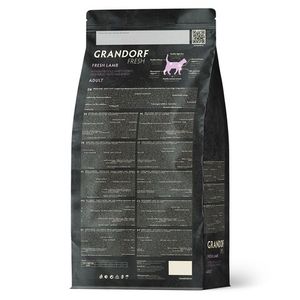 Уценка! Срок 02.08.26/ Сухой корм GRANDORF Fresh Cat ADULT Lamb&Sweet Potato для кошек из свежего мяса ягненка с бататом
