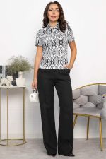 Поло Тренди (белое/узор) Б14094-10М LT Collection