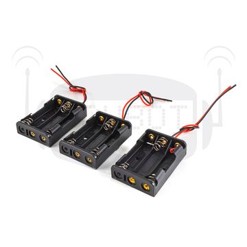 Бокс под батарейки 3шт ААА