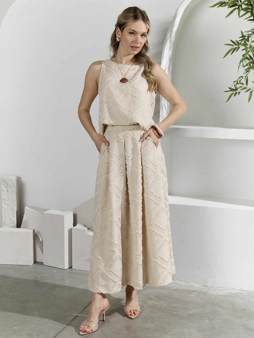 Костюм женский Ангелина-3 Виотекс БЕЖЕВЫЙ