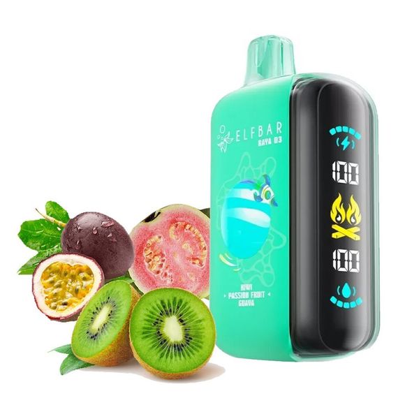 ELF BAR RAYA D3 - Kiwi Passion Fruit Guava (5% nic)