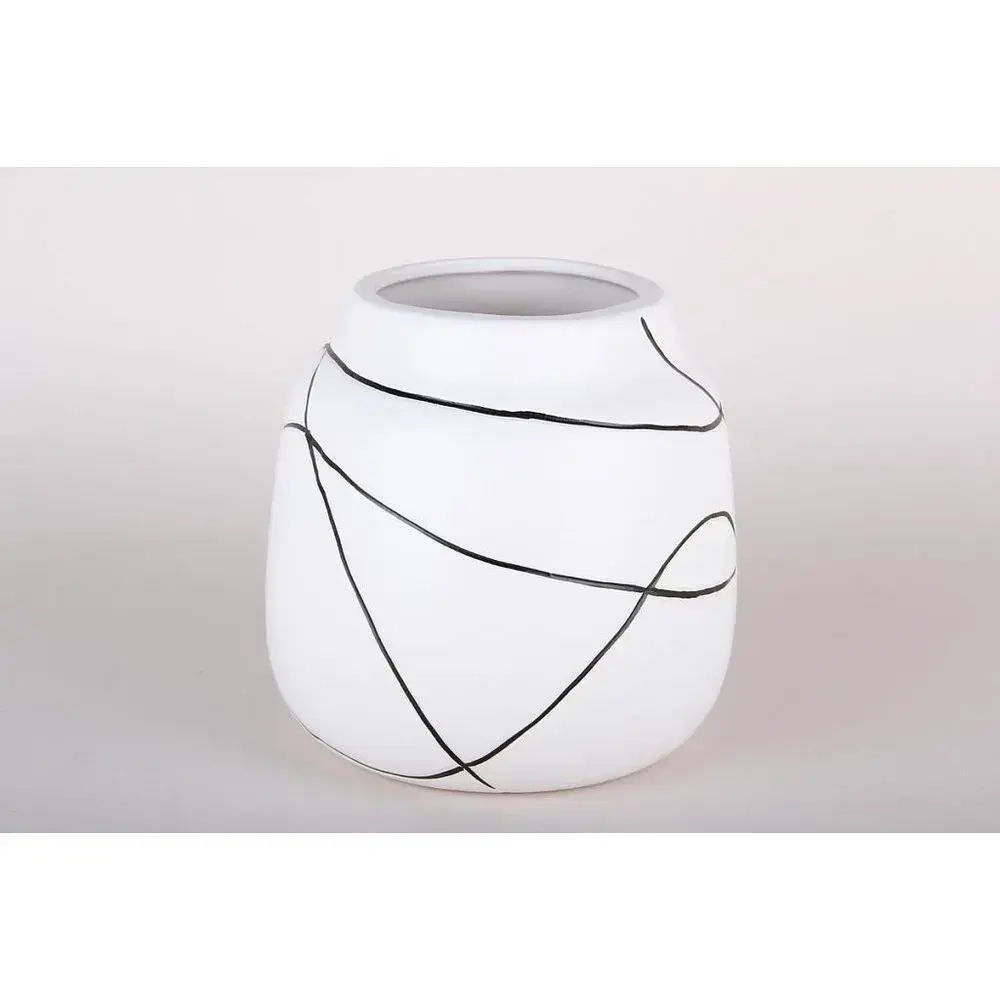 Ваза для цветов 16х16см керамика