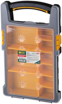 Ящик для крепежа (органайзер) 13,5" ( 340х200х60 мм ) (съемные ячейки)