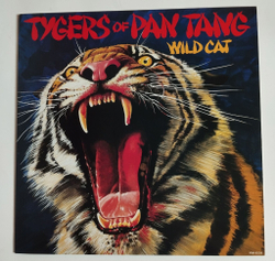 Винтажная виниловая пластинка LP Tygers Of Pan Tang Wild Cat (Japan 1980) (No Obi)