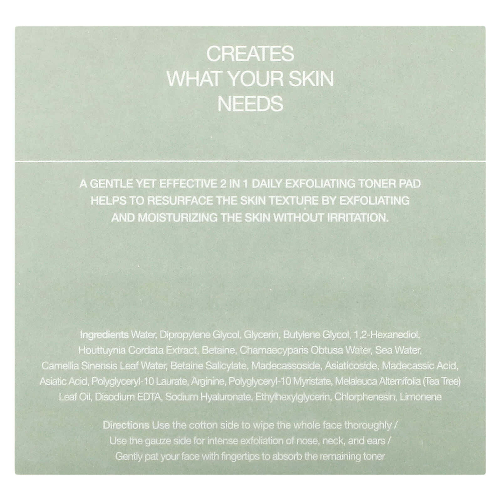 Celimax, Пилинг-пилинг Ji Woo GAE Heartleaf BHA, 60 салфеток, 125 мл (4,22 мл)