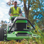 Cамоходная аккумуляторная газонокосилка Greenworks 82LM30S , 82v, 76 см, (2519207U3B), с 3хАКБ 5Ач и ЗУ для 2-х аккумуляторов