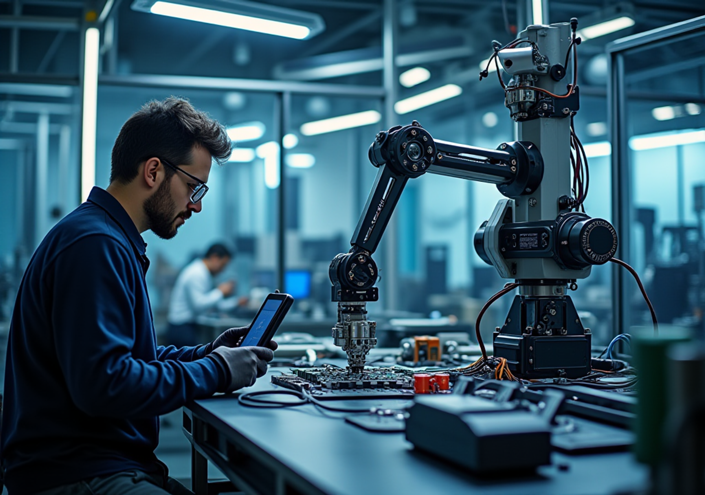 Силовая автоматика: применение   Сервопривод SM150 металлический 12В 150кг в робототехнике