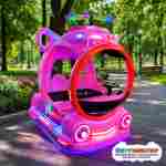 Детский электромобиль «Розовая Мечта», пластик, LED, 1,65×1,15×1,62 м
