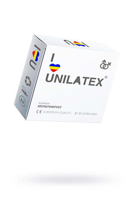 Презервативы Unilatex Multifruits 3 шт 3003Un