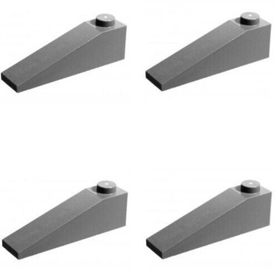 Lego 50шт Кровельный Кирпич 1x4x1 (серый) 4535930