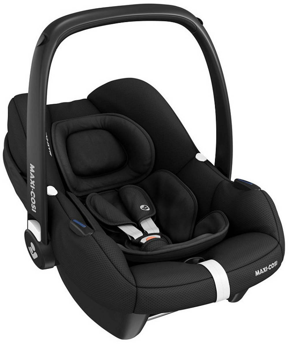 Детская коляска Maxi-Cosi Fame 3 в 1 с автокреслом CabrioFix Essential black Twillic Green/зеленый