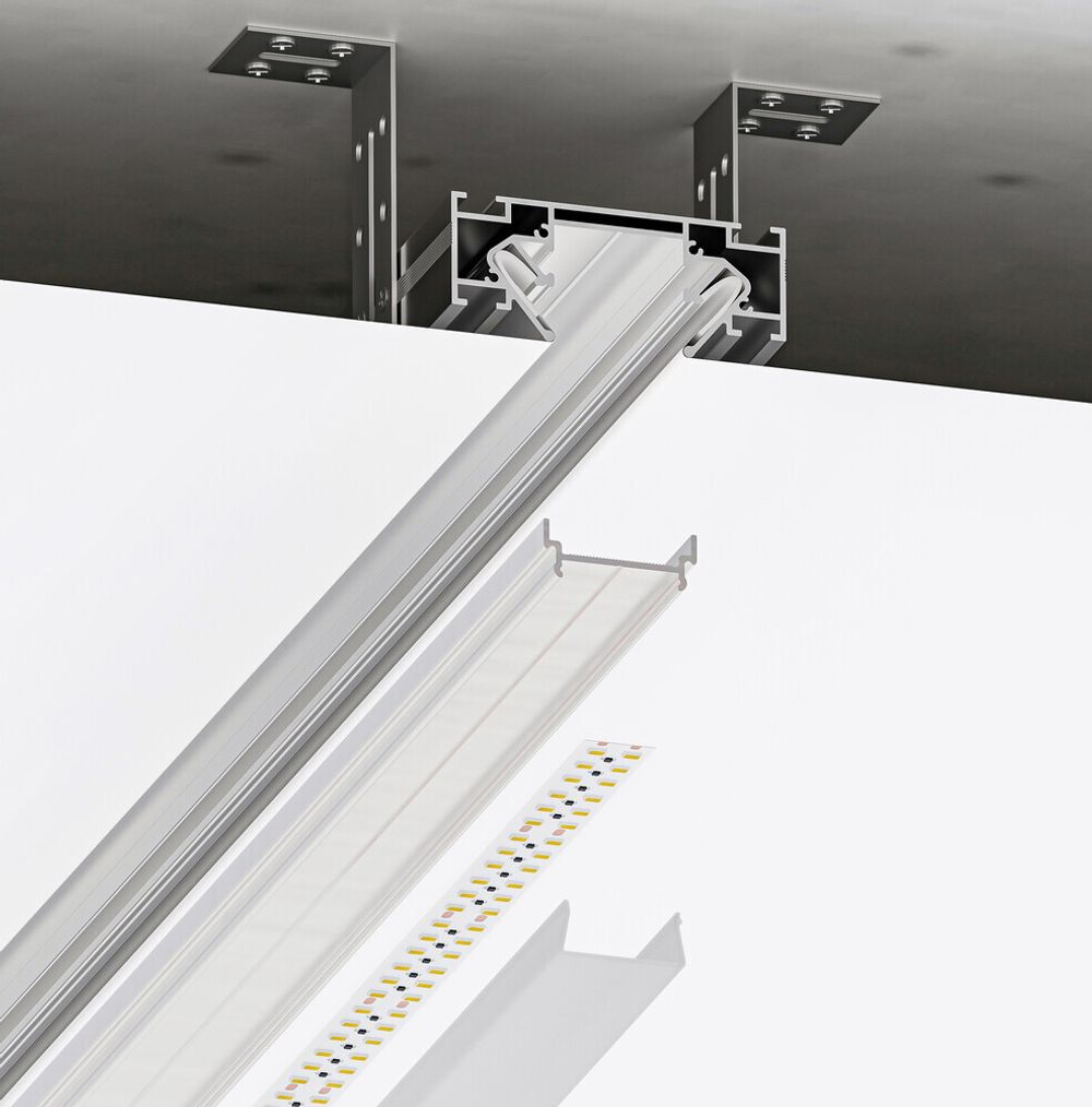 Профиль для монтажа накладного шинопровода Arte Lamp