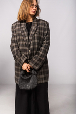 Пиджак Zoe, коричневая клетка