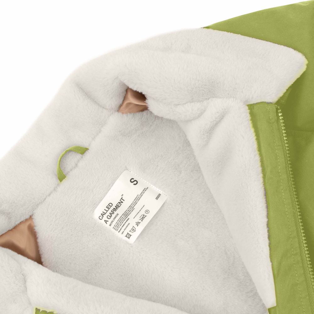 Куртка Зимняя Called a Garment Sheriff Jacket Vol.2 Бледно-Зеленая