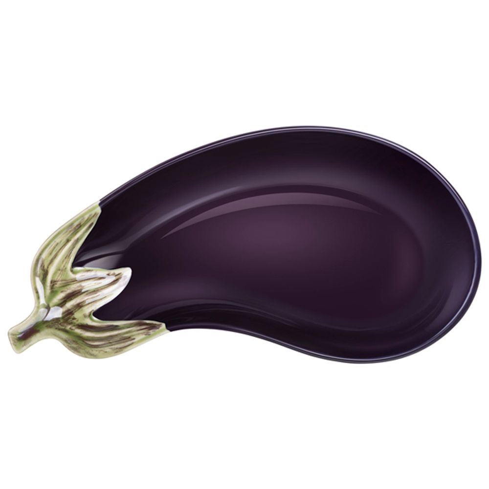 БЛЮДО СЕРВИРОВОЧНОЕ LEFARD "БАКЛАЖАН" 24Х12Х3,5 СМ/350 МЛ