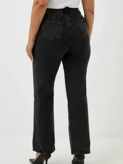 Джинсы палаццо широкие