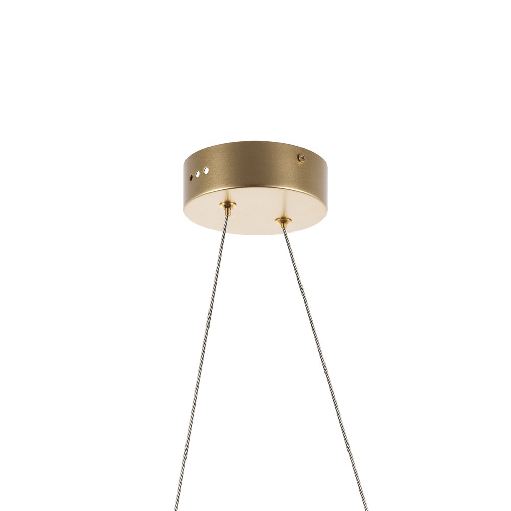 731313 Люстра VARESE 29W LED 2888LM 360G ЗОЛОТО 3000K