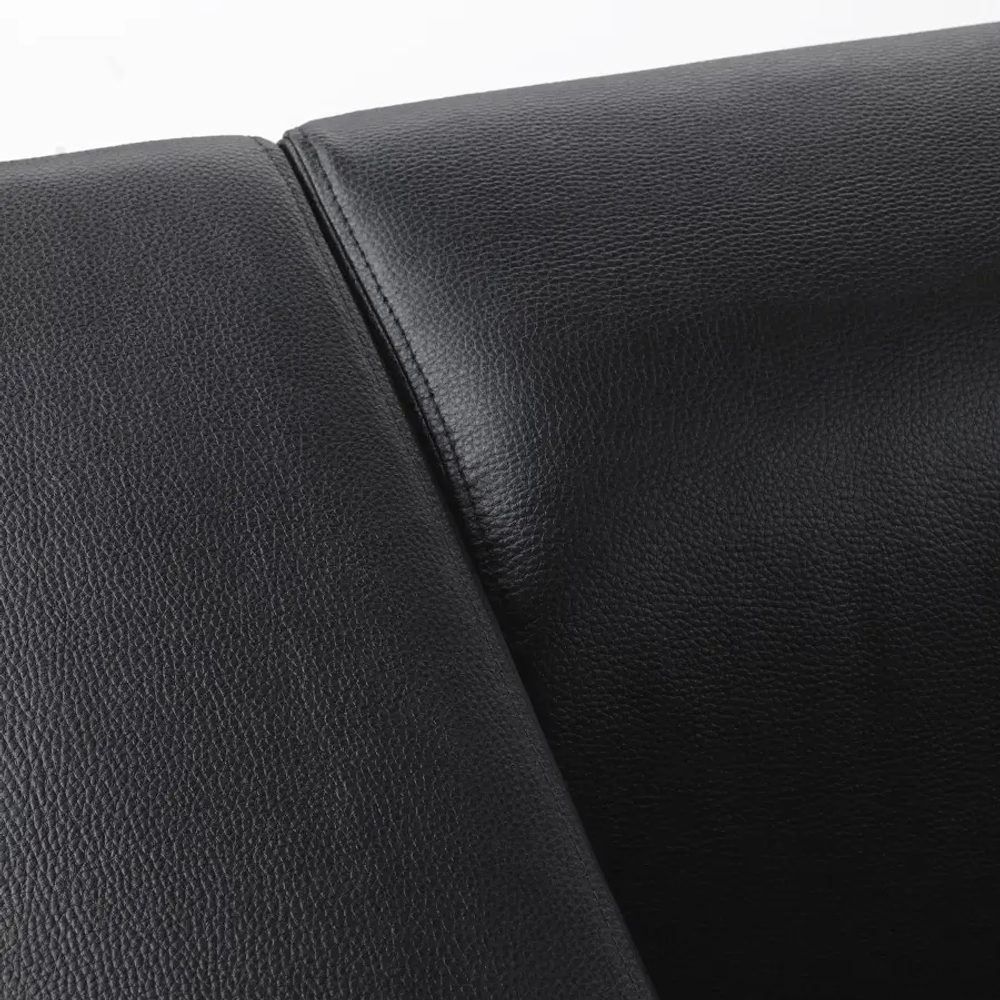 2-местный диван - IKEA KLIPPAN,  88x66x177см, черный, КЛИППАН ИКЕА