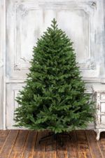 Елка с гирляндой «Графская» (Литая+пвх) 180 см / 1.8 м