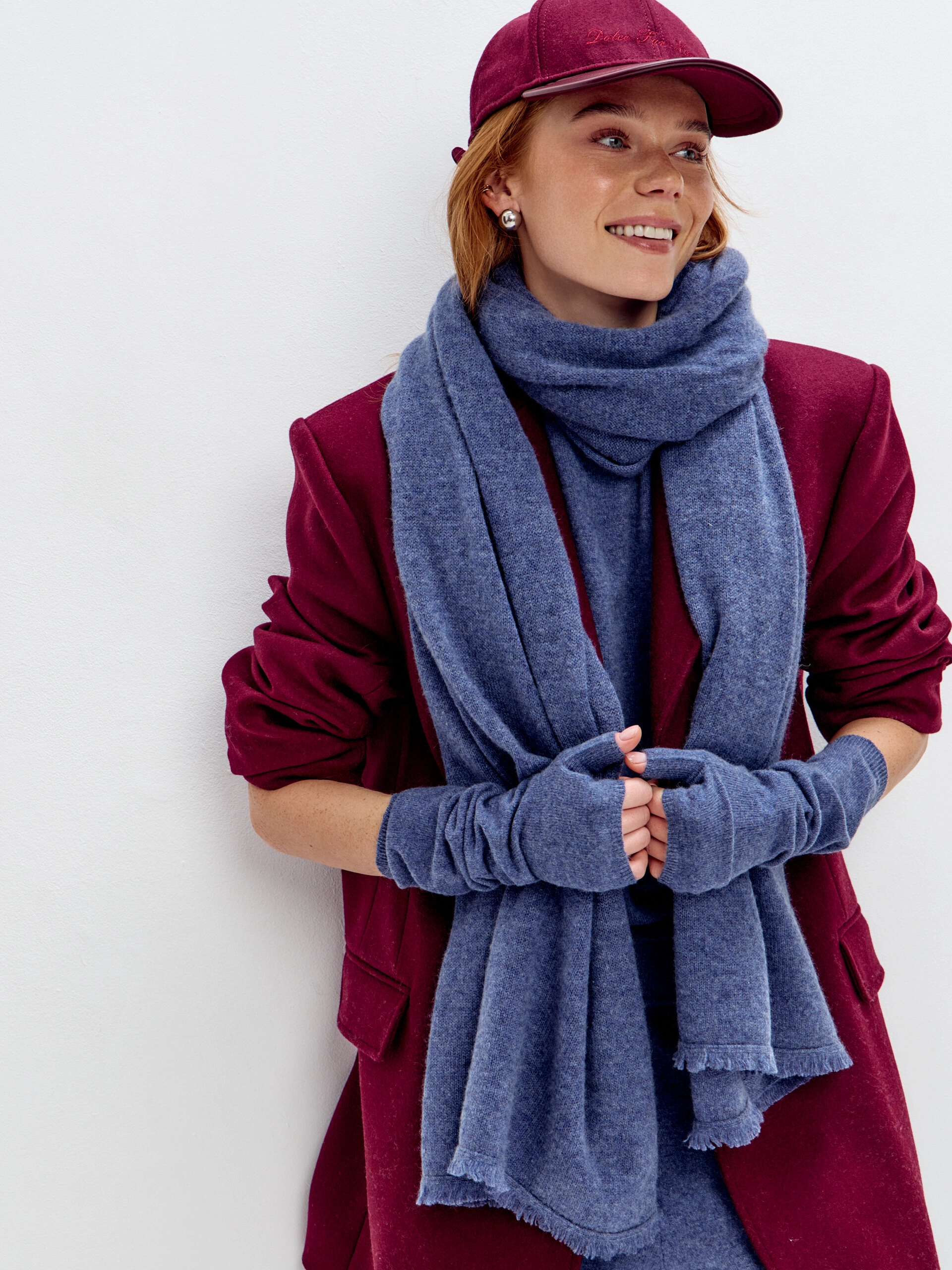 Митенки из кашемира