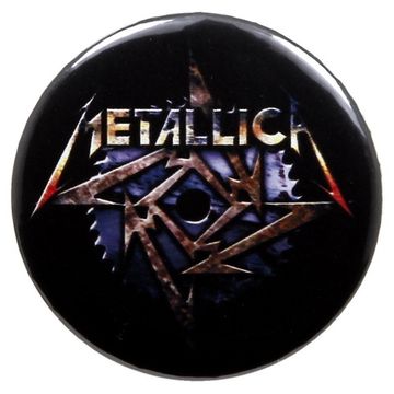 Значок Metallica шестеренка (362)