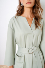 51269 Платье женское (дымчато-мятный)