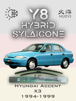 Щетки стеклоочистителя HUOYE Y8 500/450 мм на Hyundai Accent | Hook/J-Hook