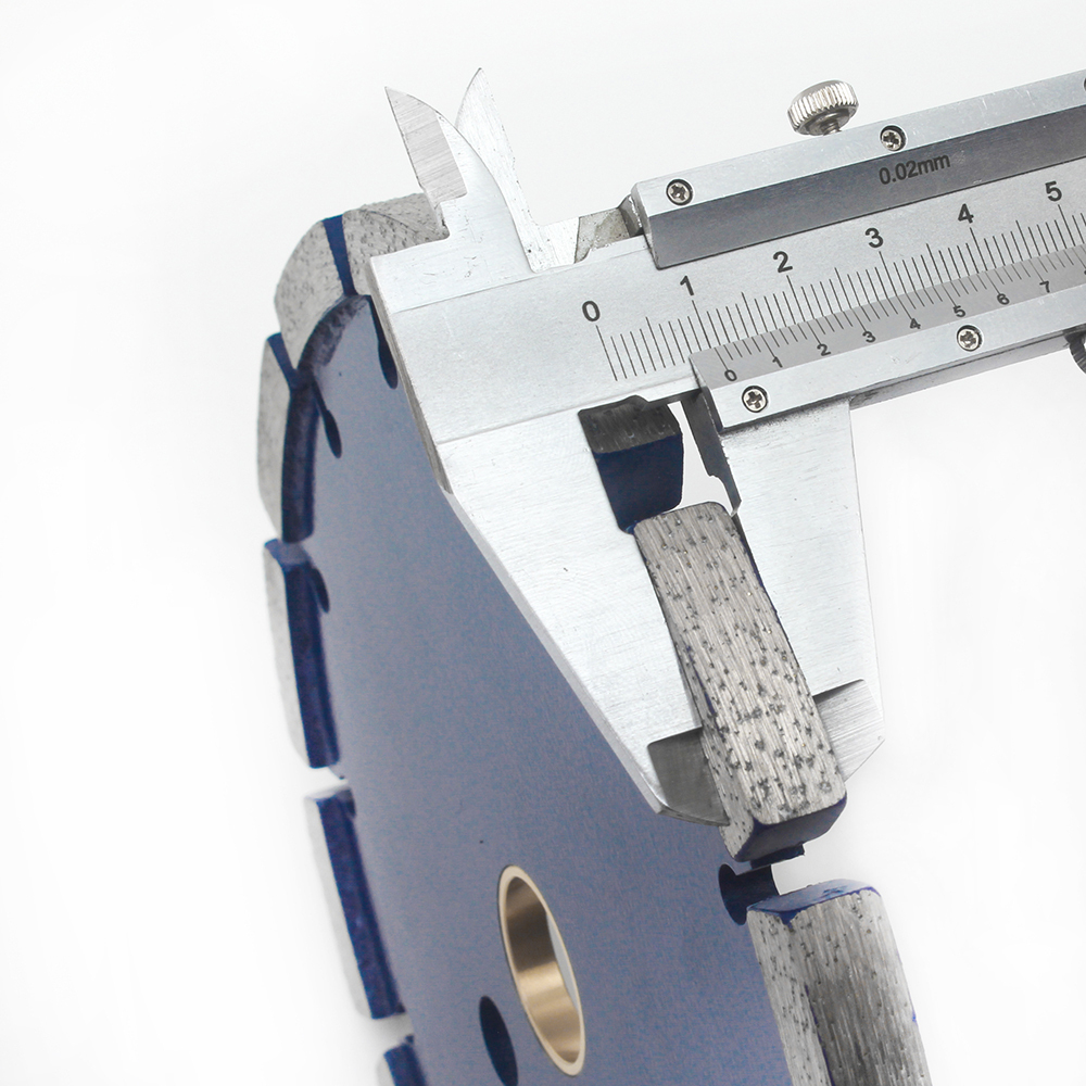 Диск алмазный TOPALMAZ TUCK POINT для бетона, диаметр 180/230 мм, посадочное 22,23/25,4 мм, высота сегмента 10 мм