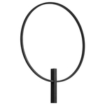 738567 Бра UNDINE 19W LED 900LM ЧЕРНЫЙ 3000K