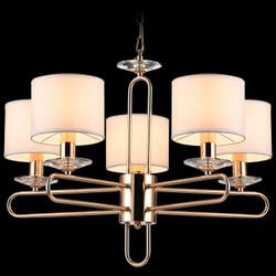 Подвесная люстра ILLUMICO  IL6196-5P-17 GD